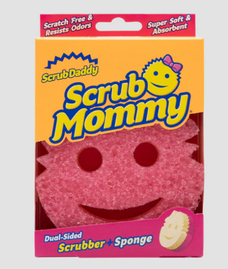 Houbička Scrub Mommy Pink Single růžová