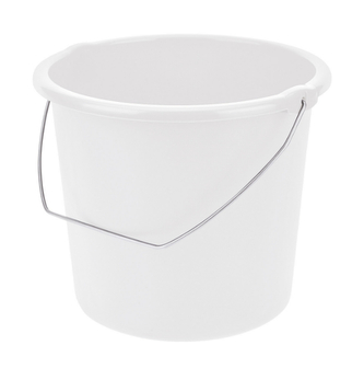 Vědro COVER LINE 10 l bílá