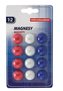 Magnesy do tablic 12szt