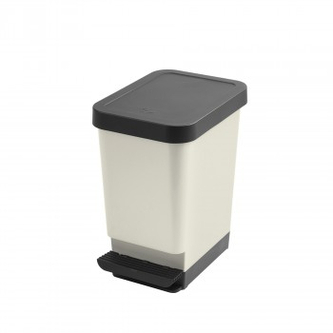 Odpadkový koš pedálový MODA  25L béžovo/šedohnědá