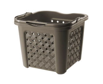 Box ARIANNA 25L s rukojetí hnědá