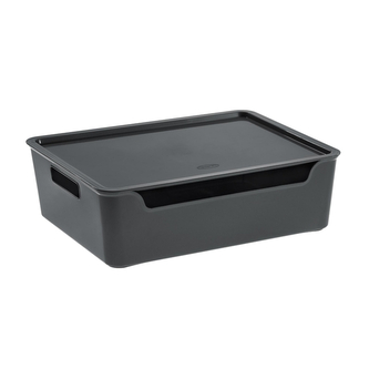 Úložný box BELLA XXL s víkem - 9,15 l grafit