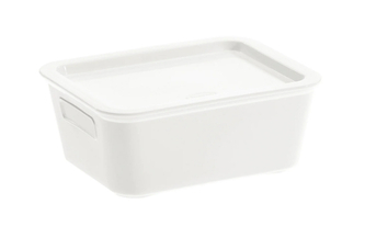 Úložný box BELLA M s víkem - 1,18 l bílá Úložný box BELLA M s víkem - 1,18 l bílá