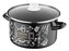 HRNEC SMALTOVANÝ S POKLIČKOU 22 CM 5,3L KITCHEN BLACK