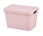 Úložný box MAYA S s víkem - 6,4 l růžová