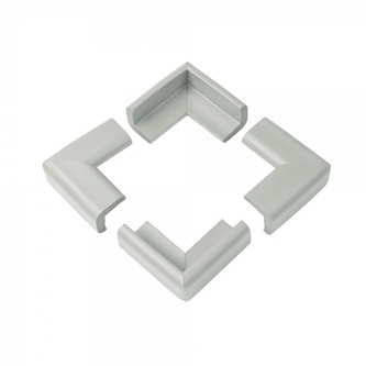 Ochrana ostrých rohů měkká - šedá