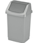 Odpadkový koš Click it 15L - stříbrný/grafitový