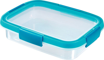 Dóza Smart fresh  eco rect. 0,7L  transparentní/modrá