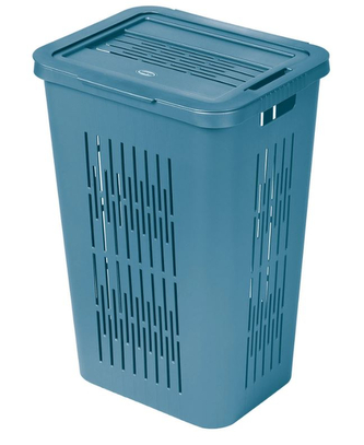 Koš na špinavé prádlo BELLA 60 l modrá