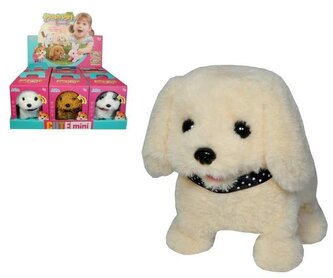 Piesek ruszający głową oliczkami i ogonkiem mix