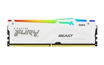 Kingston FURY Beast EXPO DDR5 16GB 6400MHz CL32 1x16GB RGB White Kingston FURY Beast EXPO DDR5 16GB 6400MHz CL32 1x16GB RGB White