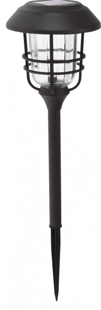 Koopman, Solární LED lampa ProGarden průměr 17 cm, výška 58 cm, hliník_sklo