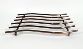 DUE ESSE, Podložka pod horký hrnec 26 x 19 cm, BRONZE