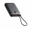 SWISSTEN POWER BANK VOLTBOX 35W 20000 mAh S INTEGROVANÝMI KABELY  USB-C A LIGHTNING ČERNÁ