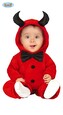 Baby malý ďáblík dětský kostým 12-18 měsíců