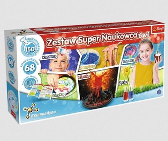 Science 4 You - Zestaw Super Naukowca 6w1 TREFL