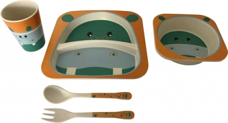 DUE ESSE, Dětská jídelní sada HROCH, 5 dílná