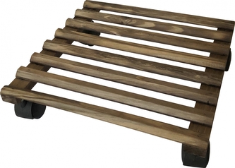 DUE ESSE, Podstavec pod květináč s kolečky 30 x 30 cm