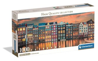 Puzzle 1000 Panorama Bright Amsterdam
