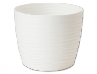 Obal na květník SAHARA PETIT plastový matný d19x16cm