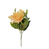 Kytička růže a hortenzie sv. oranžová  JH005 sv. oranžová