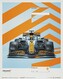 Umělecký tisk McLaren x Gulf - Lando Norris - 2021, 40 × 50 cm