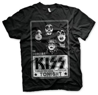 Tričko Kiss - In Concert, M