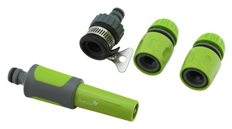 Pistole zavlažovací proudnicová se sponou s příslušenstvím - sad