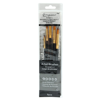 Sada kartáčů 2-6-8-10-12 kulatých