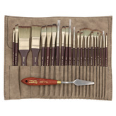 Sada nylonových kartáčků (22+1 ks) v plastovém kufříku