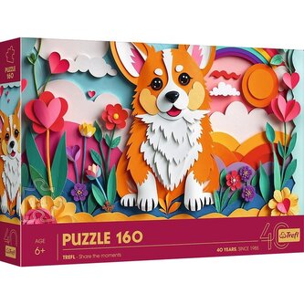 Puzzle 160 Paper Art: Piesek TREFL