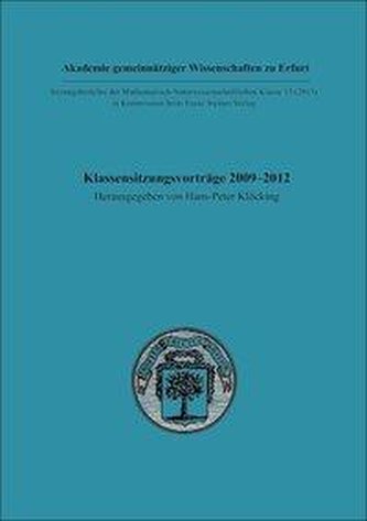 Klassensitzungsvorträge 2009-2012