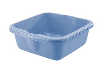 Umyvadlo čtvercové  AURORA 15 l modrá