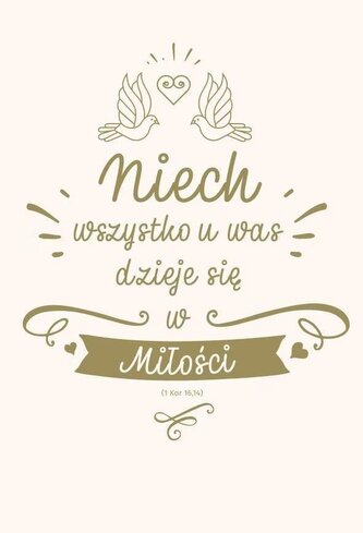 NT z infografikami B5 srebrne tł. Ślub