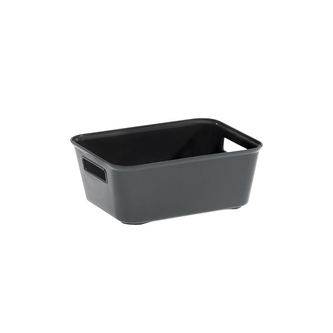 Úložný box BELLA M - 1,18 l šedá