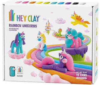 HEY CLAY HCL15028CEE Zestaw Jednorożec 15 pak