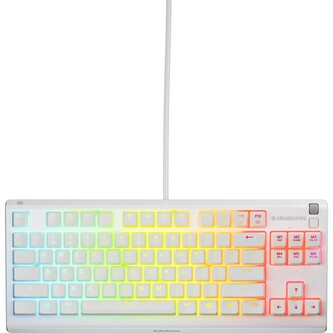 SteelSeries Apex 3 TKL herní klávesnice (US) bílá