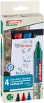 Popisovač na flipchart EDDING 31 EcoLine, sada 4 ks