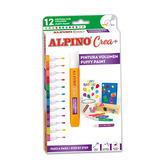 Alpino Crea +3D pěnové barvy 12ks