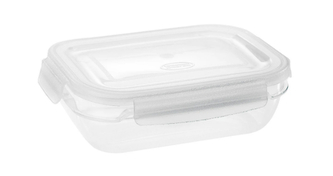 Dóza na potraviny obdélník FRESH LOCK 0,95L transparentní Dóza na potraviny obdélník FRESH LOCK 0,95L transparentní
