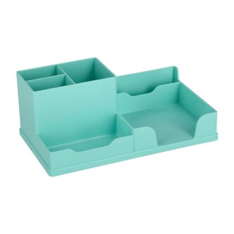 Stolní organizér - pastelově zelený