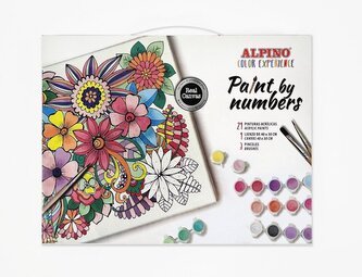 Alpino Color Experience malování čísly s plátnem (40x30)