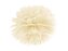 Pompon bibułowy kremowy 25cm