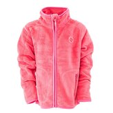 mikina dívčí chlupatá se stojáčkem, Pidilidi, PD1114-03, růžová - 140