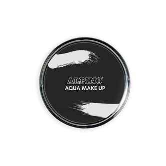 Alpino Make Up - AQUA Compact - černá 14g.