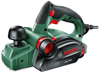 Bosch PHO 2000 hoblík, šířka 82 mm, aretace proti zapnutí, ochranná botka, oboustranné vyhazování hoblin
