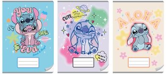 Zeszyt A4/32K kolor 3-linie Stitch (10szt)