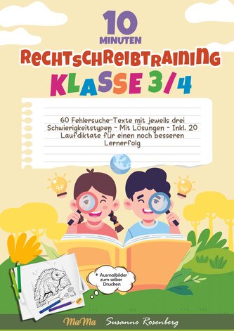 10 Minuten Rechtschreibtraining Klasse 3/4