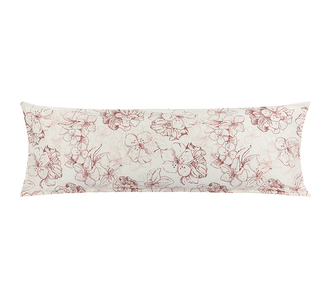 POVLAK na relaxační polštář - Vínová - 45x120 cm (povlak na zip)