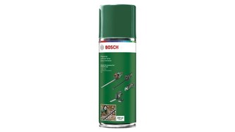 Bosch konzervační sprej, dlouhodobá péče o zahradní nářadí